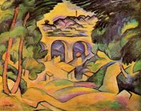 Georges Braque - El viaducto de L'Estaque